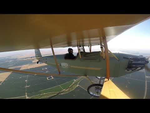 Pietenpol airborne short clip O27 to KTLR