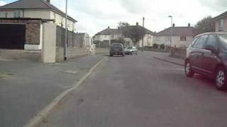preview picture of video 'A Ride Along Kestrel Road - Scunthorpe'