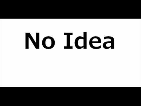 No Idea - Project Name