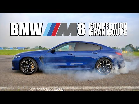 BMW M8 Competition Gran Coupe (F93) - Luxury Muscle Car (ENG) - Test Drive and Review