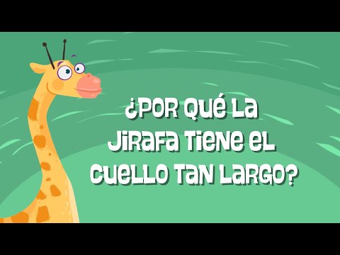 ¿Por qué la jirafa tiene el cuello tan largo? - Profesor Web (Territorio Mágico)