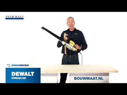Tandeminis pjūklas DeWalt DWE399 video