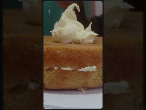 Buttercream Blue Rose Cake | Birthday Cake Design💙✨#cake #cakedesign