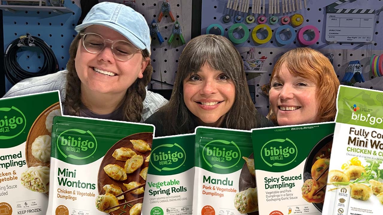 Tasting All the Bibigo Frozen Foods! (Unedited Taste Test)
