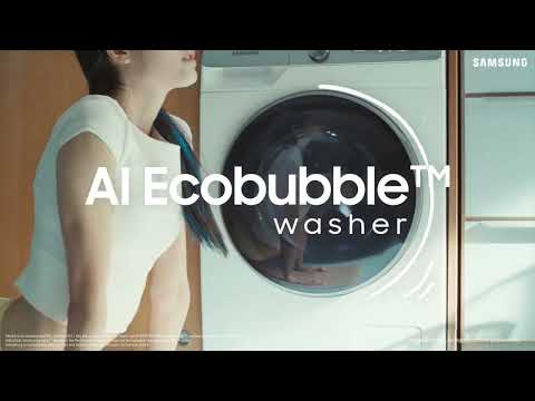 AI Ecobbuble Technology | Samsung Washing Machine