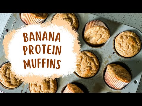 Banana Protein Muffins