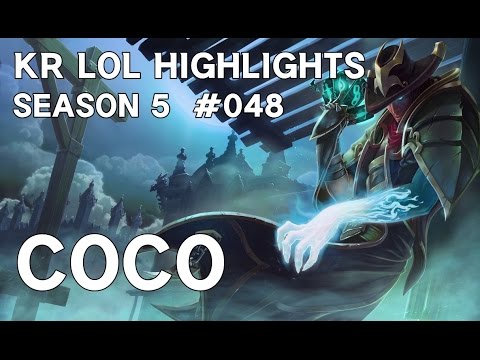 CJ Entus CoCo Twisted Fate Mid Lane - KR LOL Highlights