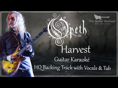 Opeth - Harvest (con voz) Backing Track