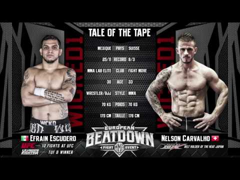 EBD1 - Efrain Escudero Vs Nelson Carvalho