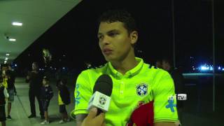 Thiago Silva fala sobre Henrique e Dante