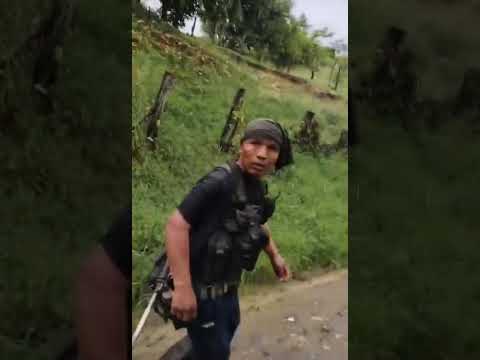 combate en el patia cauca