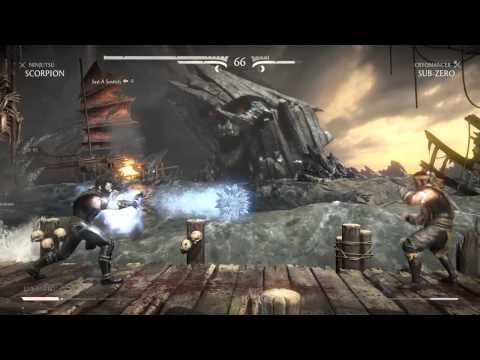 Mortal Kombat X Scorpion Brutality just A Scratch