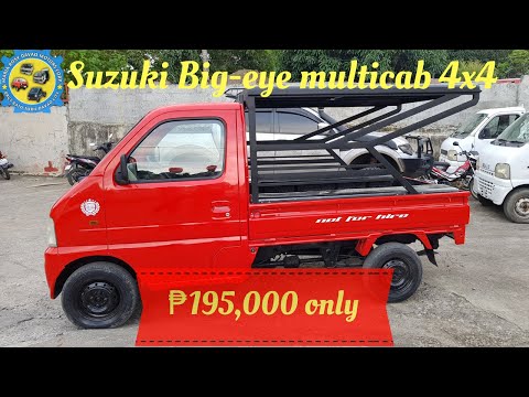 SUZUKI "BIG-EYE" MULTICAB WITH CANOPY REVIEW DAVAO(PHILIPPINES)