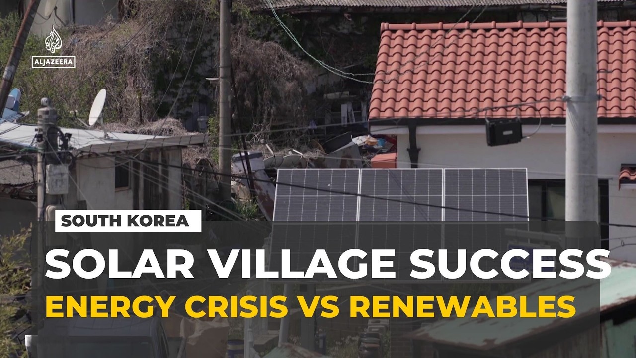 Video | South Korean village profits from solar power amid energy crisis