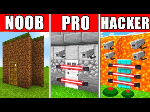 Gaming with shivang 2.0 - Breaking From NOOB, PRO, HACKER Base in Minecraft