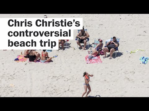 Chris Christie’s controversial beach trip