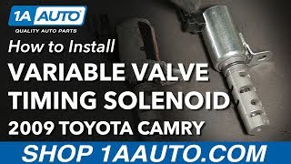 How to Replace Variable Valve Timing Solenoid 2.4L 02-09 Toyota Camry