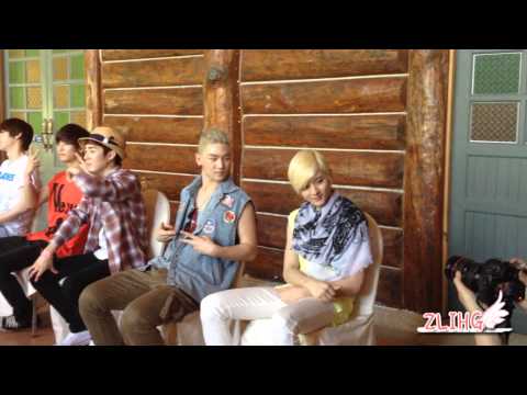 [FANCAM] 130428 NU'EST PHOTO SHOOTING TIME AT CAMPING IN THAILAND