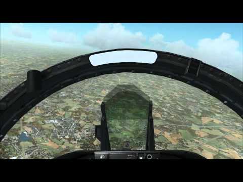 F/A-18 flying at Fairoaks