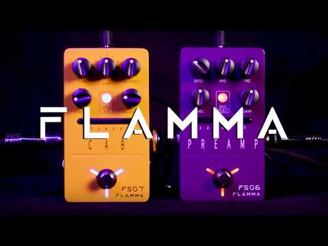Flamma FS07 Cab Stereo Cabinets Simulation Pedal 2024 - Orange image 6