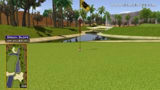 preview picture of video 'Golden Tee Great Shot on Palm Springs!'