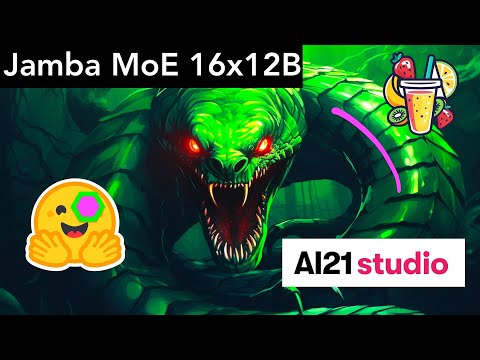 Jamba MoE 16x12B 🐍: INSANE Single GPU Capability | Is Mamba the FUTURE of AI?