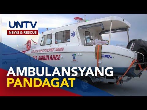 4 na LGU sa Ilocos Norte, tumanggap ng sea ambulance mula sa DOH