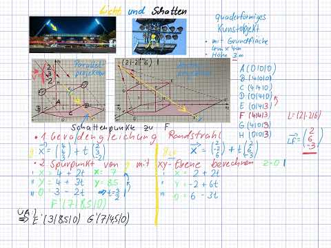 Schattenberechnungen