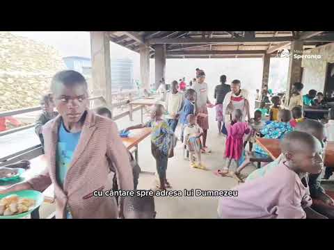 Children fed in Uganda through Mission Sperantsa