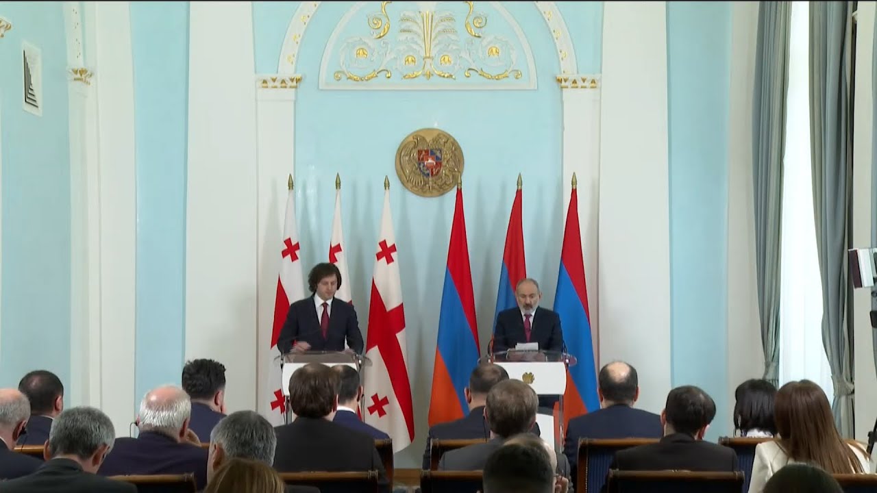 Նիկոլ Փաշինյանը եւ Իրակլի Կոբախիձեն հանդես են գալիս հայտարարություններով