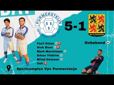 Purmersteijn 3 - Ilpendam 4 | Competitiewedstrijd
