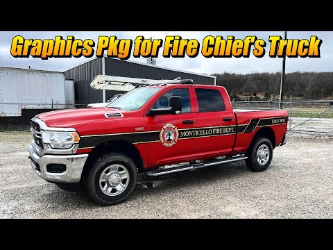 Fire Chief's Truck Graphics   HD 1080p
