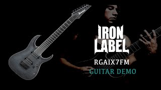Video thumbnail for Ibanez Iron Label RGAIX7FM Guitar Demo by Dante Granados by AnimaTempo