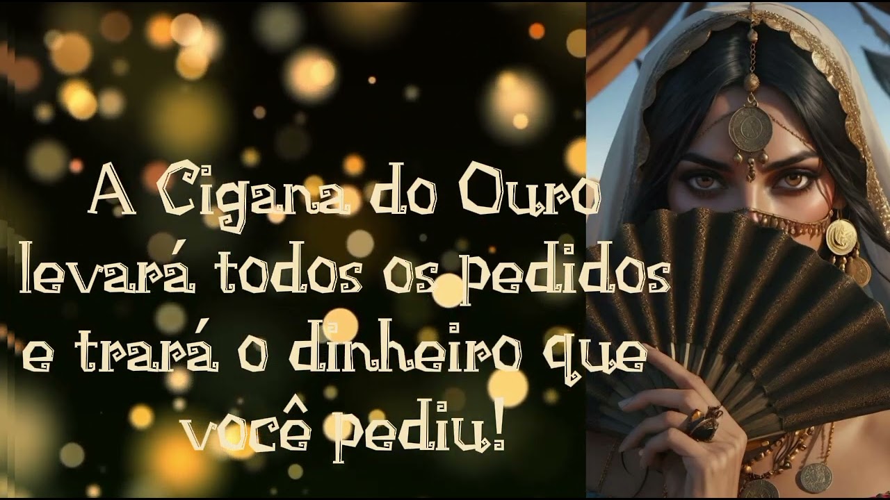 Oração para trazer Dinheiro urgente 💰 Oração Poderosa da Cigana do Ouro para dinheiro e prosperidade