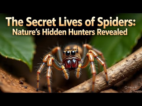 The Secret Lives of Spiders - Nature's Hidden Hunters Revealed
