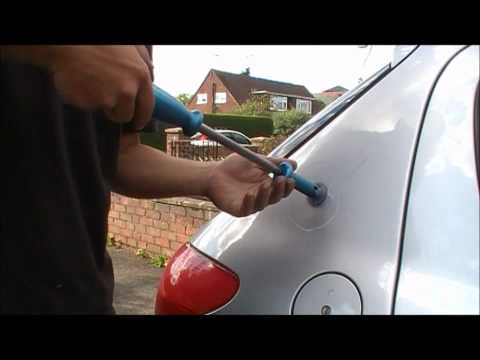 TDL Dent & Scratch Repair, how to remove a car dent...
