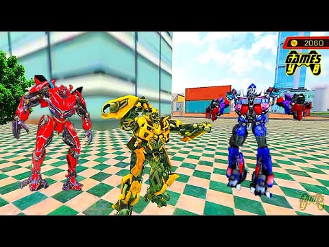 Bumblebee Transformer Wars: Grand Robot Transformers Game 2021 - Android Gameplay