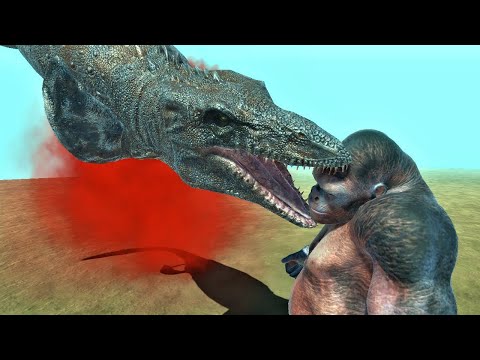 New Unit Mosasaurus vs Goro  - Animal Revolt Battle Simulator