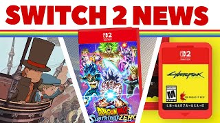 Switch 2 News - Professor Layton: Switch 2 Edition, Dragon Ball Sparking! Zero, & More