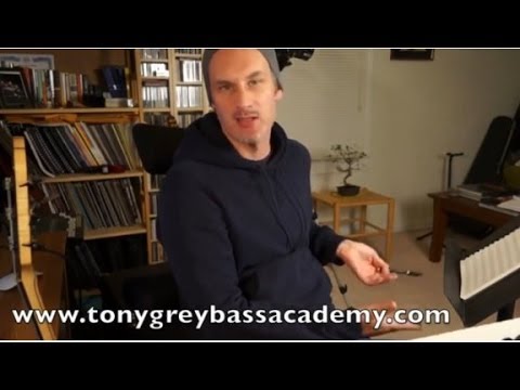 Best Bass Guitar Lessons - Learn Bass - Jazz standards - Tony Grey