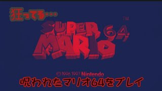 ヤバい！呪われたマリオ64をプレイ。