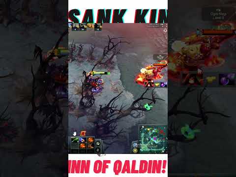 The Sank King's Offlane Adventure: Aghanim's Saptare Shenanigans! #short