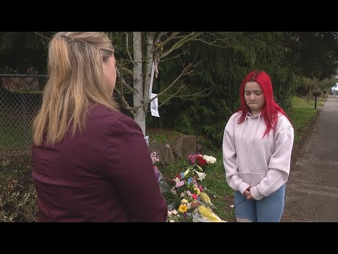 Driver hurt in Renton wreck visits victims' memorial: 'This could have been avoided'