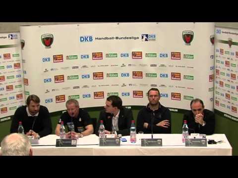 Pressekonferenz Füchse Berlin vs. SC Magdeburg (12.02.2014)