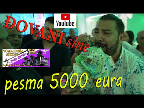 5000 evra pesma DjOVANI sine HIT- studio Toma Nesa