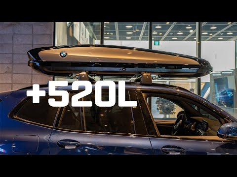How to install BMW Original Roof Box l BMW 오리지널 루프 박스 장착기