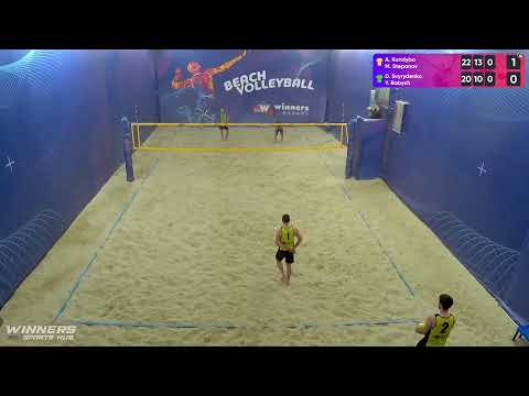 08:45 A. Kandyba / M. Stepanov - D. Svyrydenko / Y. Babych 26.03.2023 | Winners Beach Volleyball