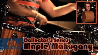 Video thumbnail for DW Collector's Series Maple/Mahogany by dw drums