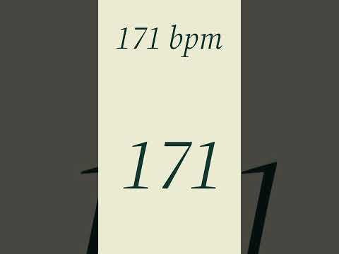 171 #bpm #metronome #beatsperminute