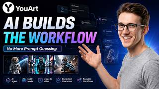 YouArt Review: The "No-Code" ComfyUI? Build Pro AI Workflows Instantly!